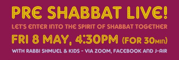 Shabbat Live 5 email