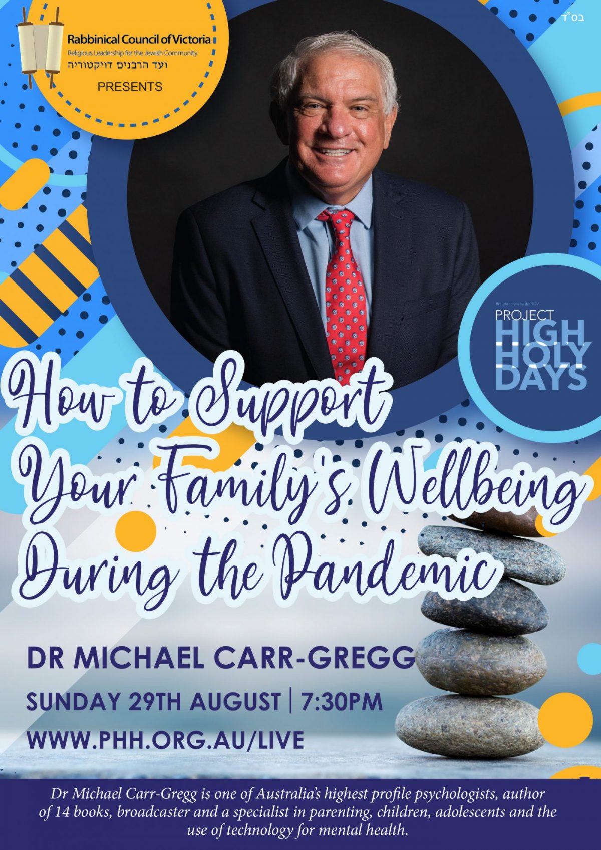 Dr Michael Carr-Gregg Wellbeing