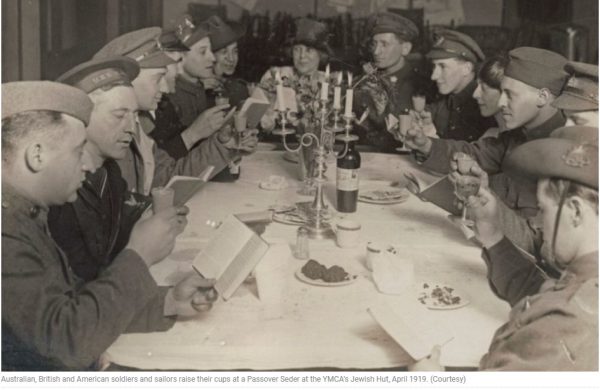 jewish-soldiers-celebrating-passover-1919
